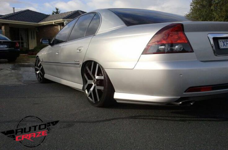 HOLDEN CALAIS BLACK OR MACHINED FACE